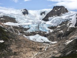 snow-capped mountain